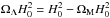 \hbox{$\ol H_0^2=H_0^2 - \om H_0^2$}