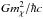 \hbox{$G\mchi^2/\hbar c$}