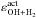 \hbox{$\varepsilon^{\rm act}_{\rm OH+H_2}$}
