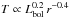 Mathematical equation: \hbox{$T \propto L_{\rm bol}^{0.2}\,r^{-0.4}$}