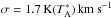 Mathematical equation: \hbox{$\sigma = 1.7\, {\rm K}(T^*_{\rm A})\, \kms$}