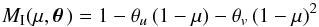 Mathematical equation: \begin{equation} \ln P(\pvec|D) = \ln P(\pvec) + \llh(\Dlc|\pvec) + \llh(\Dld|\pvec), \end{equation}