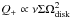 Mathematical equation: \hbox{$Q_+\propto\nu\Sigma\Omega_{\rm disk}^2$}