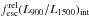 Mathematical equation: \hbox{$f^{\rm rel}_{\rm esc} (L_{900}/L_{1500})_{\rm int}$}