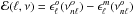Mathematical equation: \hbox{${\cal E}(\ell, \nu)= \epsilon^o_\ell(\nu^o_{n\ell})-\epsilon^m_\ell(\nu^o_{n\ell})$}