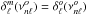 Mathematical equation: \hbox{$\delta_\ell^m(\nu^o_{n\ell})=\delta_\ell^o(\nu^o_{n\ell})$}