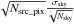 Mathematical equation: \hbox{$\sqrt{N_{\rm src\_pix}}\frac{\sigma_{\rm sky}}{\sqrt{N_{\rm sky}}}$}