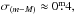 Mathematical equation: \hbox{$\sigma_{(m-M)} \approx 0\fm4, $}
