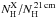 Mathematical equation: \hbox{$N_{\rm H} ^{\rm X}/N_{\rm H} ^{\mathrm{\,21\,cm}}$}