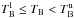 Mathematical equation: \hbox{$T_\mathrm{B}^\mathrm{l}\leq T_\mathrm{B} < T_\mathrm{B}^\mathrm{u}$}