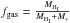 Mathematical equation: \hbox{$f_{\rm gas} = \frac{M_{\rm H_I}}{M_{\rm H_I}+M_{\rm *}}$}