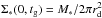 Mathematical equation: \hbox{$\Sigma_*(0,t_{\rm g})=M_{*}/2\pi r_{\rm d}^{2}$}