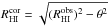 Mathematical equation: \hbox{$\rHI^{\rm cor}=\sqrt{(\rHI^{\rm obs})^2 - \theta^2}$}