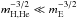 Mathematical equation: \hbox{$m_{\rm H, He}^{-3/2}\ll m_{\rm E}^{-3/2}$}