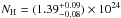 Mathematical equation: \hbox{$N_{\rm H}=(1.39^{+0.09}_{-0.08}) \times10^{24}$}
