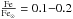 Mathematical equation: \hbox{$\rm\frac{Fe}{Fe_\odot}=0.1{-}0.2$}