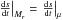 Mathematical equation: \hbox{$\left.{{\rm d}s\over {\rm d}t}\right\vert_{M_r} = \left.{{\rm d}s\over {\rm d}t}\right\vert_\mu$}