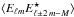 Mathematical equation: \hbox{$\langle E_{\ell m} {E}^{\star}_{\ell\pm2 \,m-M}\rangle$}