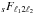 Mathematical equation: \hbox{${}_sF_{\ell_12\ell_2}$}