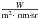 Mathematical equation: \hbox{$\frac{W}{\rm m^2\cdot~nm\cdot sr}$}