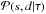 \hbox{$\mathcal{P}(s,d|\tau)$}
