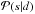 \hbox{$\mathcal{P}(s|d)$}