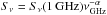 \hbox{$S_\nu=S_\nu({\rm 1\,GHz}) \nu_{\rm GHz}^{-\alpha}$}