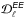 \hbox{${\cal D}_\ell^{\mathsfsl{EE}}$}