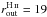 \hbox{$r_{\rm out}^{\hii}=19$}