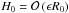 \hbox{$H_0 = \order{\epsilon R_0}$}