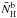 \hbox{$\bar{N}_{\rm H}^{\rm b}$}