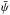 \hbox{$\bar{\psi}$}