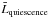 \hbox{$\bar{L}_{\rm quiescence}$}