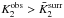 \hbox{$K_2^{\rm obs} > \bar{K}_2^{\rm surr}$}