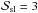\hbox{$\mathcal{S}_{\rm sl} =3$}
