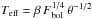 \hbox{$T_{\rm eff}=\beta\,F_{\rm bol}^{1/4}\,\theta^{-1/2}$}