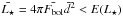 \hbox{$\bar{L_\star}=4\pi\bar{F_{\rm bol}}\bar{d}^2 < E(L_\star)$}