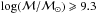 \hbox{$\log(\mathcal{M/M_\odot})\geqslant 9.3$}