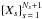 \hbox{$\{X_s\}_{s\,=\,1}^{N_s+1}$}