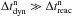 \hbox{$\Delta t_{\mathrm{dyn}}^{\mathrm{n}}\gg \Delta t_{\mathrm{reac}}^{\mathrm{n}}$}
