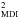 \hbox{$_{\rm MDI}^2$}