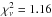 \hbox{$\chi^{2}_{\nu}=1.16$}
