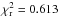 \hbox{$\chi^2_\mathrm{r}=0.613$}
