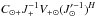 \hbox{$C_{\odot +} J^{-1}_{+} V_{+ \odot} (J'^{-1}_{\odot})^{H}$}