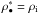 \hbox{$\rho_\bullet^*=\rho_\mathrm{i}$}