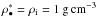 \hbox{$\rho^*_\bullet=\rho_\mathrm{i}=1\,\mathrm{g}\,\mathrm{cm}^{-3}$}