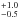 \hbox{$^{+1.0}_{-0.5}$}