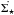 \hbox{$\dot{\Sigma_{\star}}$}