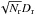 \hbox{$\sqrt{N_{\rm r}}D_{\rm r}$}