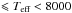 \hbox{$\leqslant T_{\textrm{eff}} < 8000 $}